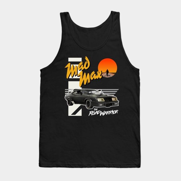 Mad Max The Road Warrior V8 Interceptor Tank Top by darklordpug